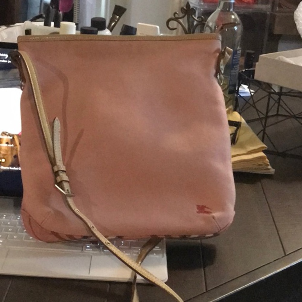 Burberry pink cross body